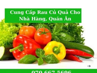 cung cấp rau sạch cho nhà hàng, quán ăn