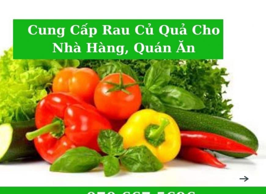 cung cấp rau sạch cho nhà hàng, quán ăn