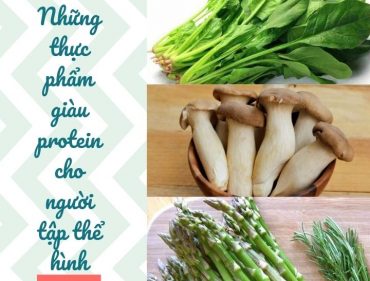 Những thực phẩm giàu protein cho người tập thể hình