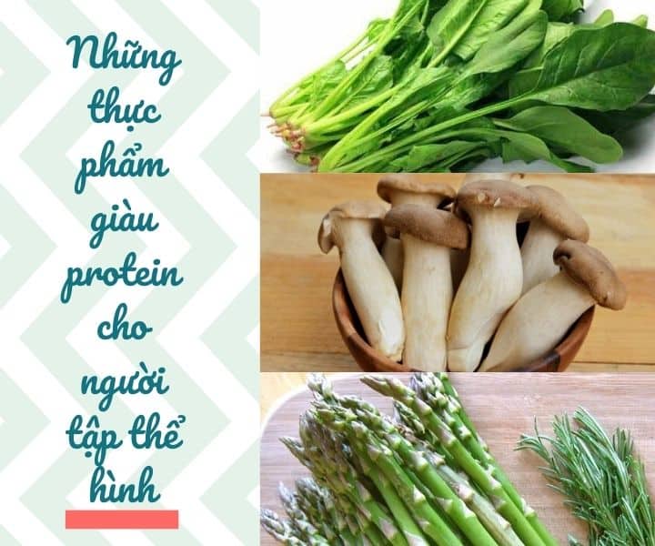 Những thực phẩm giàu protein cho người tập thể hình