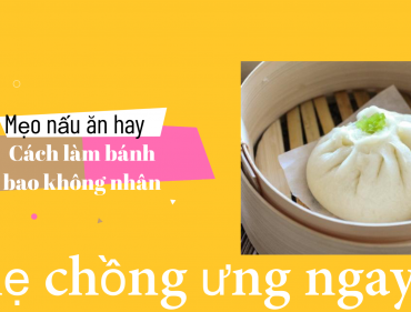 cách làm bánh bao sữa