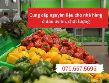 cung cấp nguyên liệu cho nhà hàng