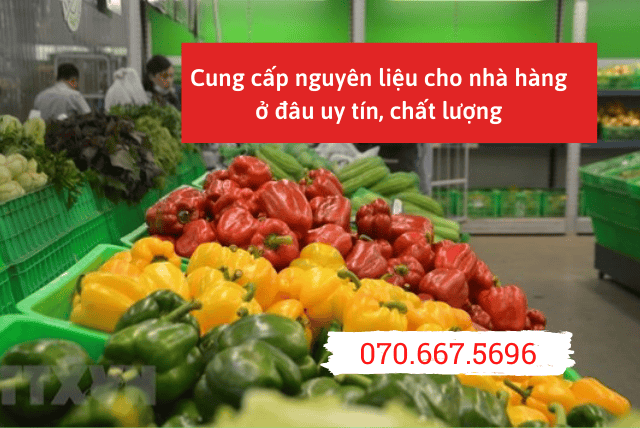 cung cấp nguyên liệu cho nhà hàng