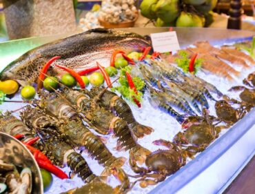 cửa hàng hải sản tươi sống