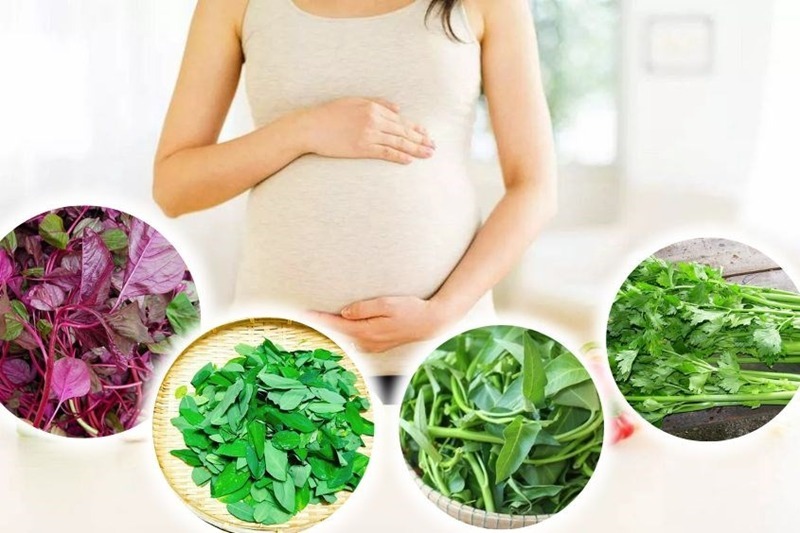 những loại rau tốt cho bà bầu 3 tháng đầu