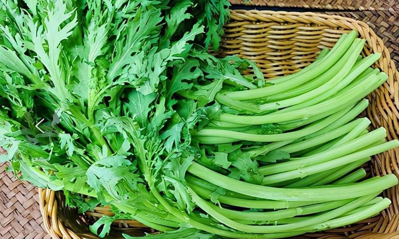 ra củ quả sạch