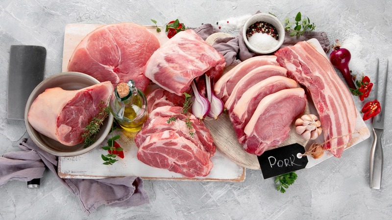 thịt chứa nhiều protein