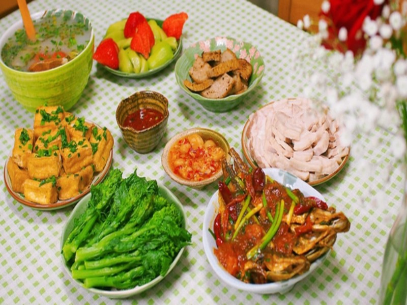 ăn tối phù hợp với gia đình