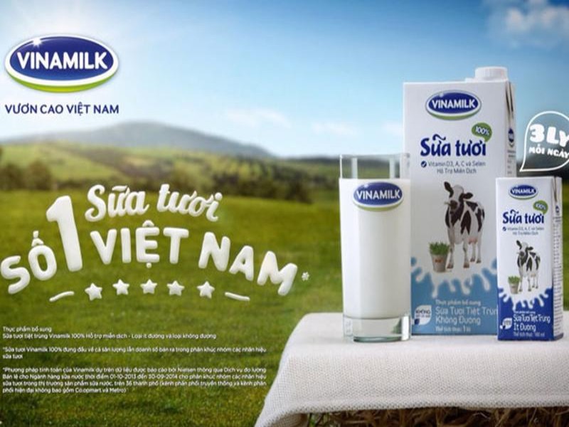 công dụng của sữa tươi Vinamilk