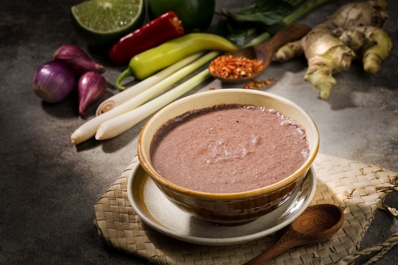 mắm ruốc huế nấu bún bò