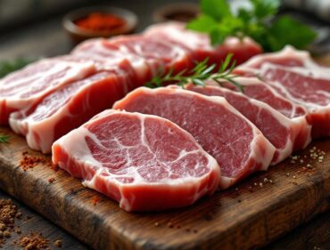 Các loại thịt heo tươi ở TPHCM
