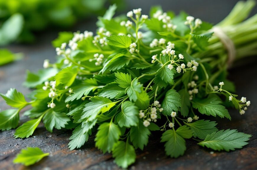 Cần tàu tươi xanh — rau thơm và thuốc dân gian Việt Nam